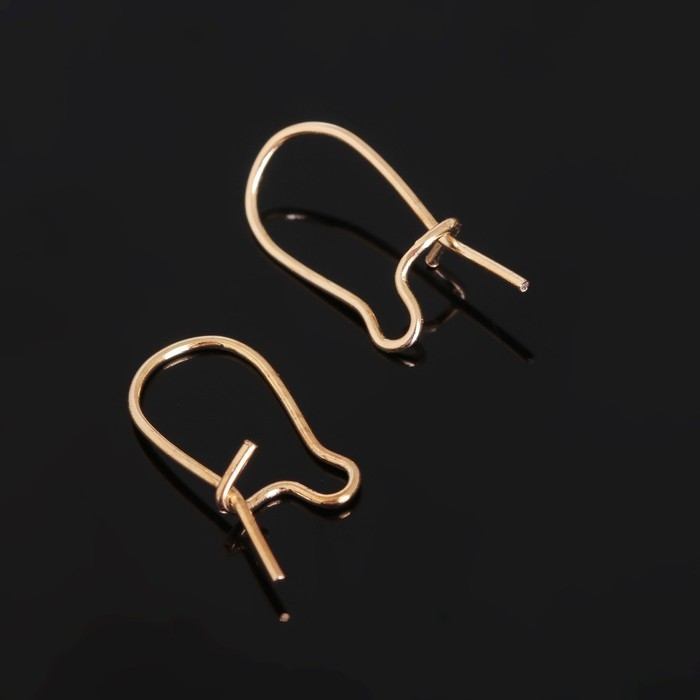 Швензы-петельки СМ-1069, (набор 5 пар) 15 мм, цвет золото Швензы-петельки СМ-1069, (набор 5 пар) 15 мм, цвет золото