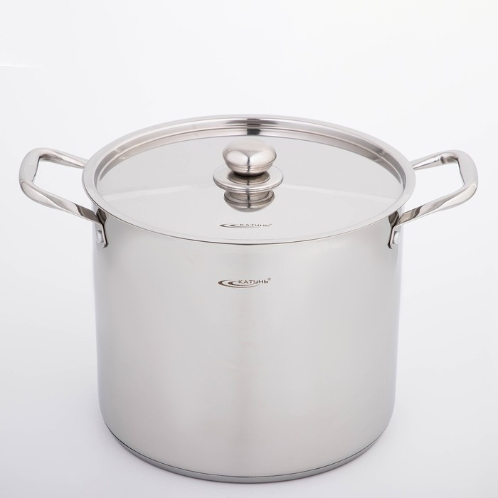 Кастрюля «Титан», 14.5 л, d=28 см, h=24 см, капсульное дно, индукция Кастрюля «Титан», 14.5 л, d=28 см, h=24 см, капсульное дно, индукция