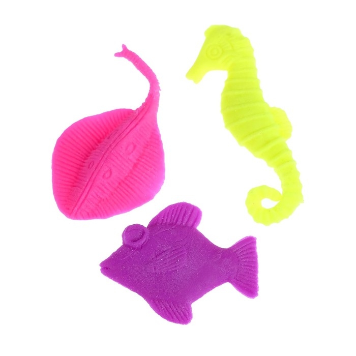 Активити книга с наклейками и растущими игрушками «Океан», 12 стр. Активити книга с наклейками и растущими игрушками «Океан», 12 стр.