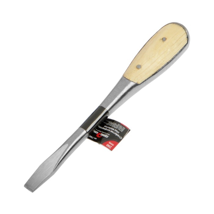 Отвертка шоферская  Отвертка шоферская "СЕРВИС КЛЮЧ" 75850, под молоток, с дер. щечками, 200 мм