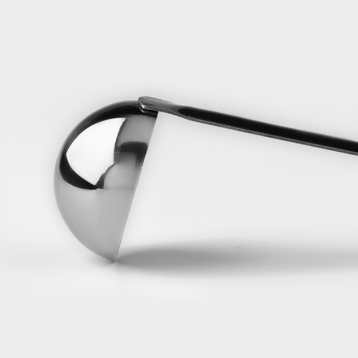 Половник из нержавеющей стали Доляна Everyday, 30 мл, 27×5 см, цвет серебряный Половник из нержавеющей стали Доляна Everyday, 30 мл, 27×5 см, цвет серебряный