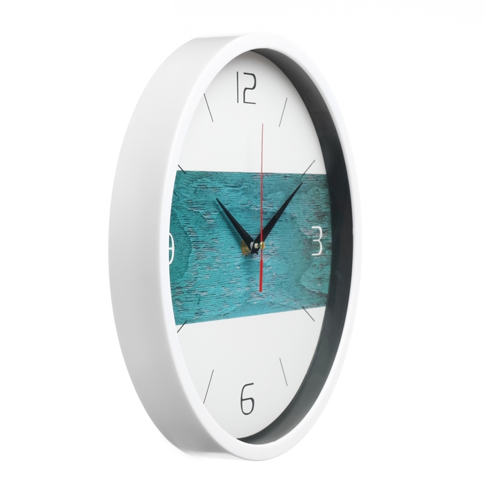 Часы настенные Часы настенные "Линия", d-30 см, плавный ход