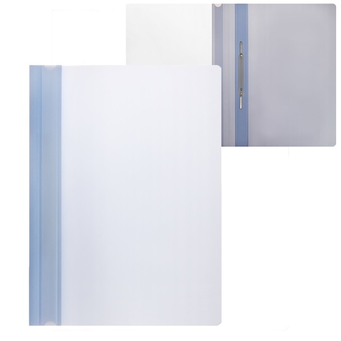 Набор папок-скоросшивателей А4, 200 мкм, Calligrata TOP Breeze, 5 штук, небесный Набор папок-скоросшивателей А4, 200 мкм, Calligrata TOP Breeze, 5 штук, небесный