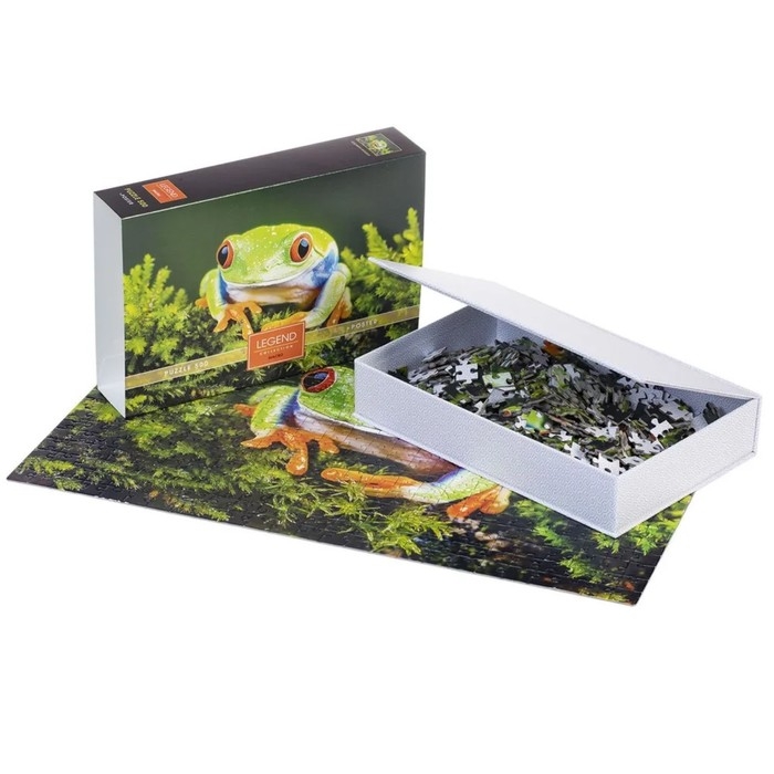 Пазлы «Царевна Лягушка» в подарочной коробке, 500 элементов + постер