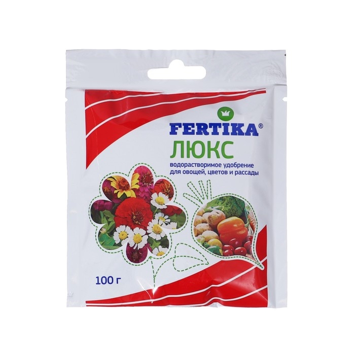 Удобрение Фертика Люкс кристаллический 100 г Удобрение Фертика Люкс кристаллический 100 г