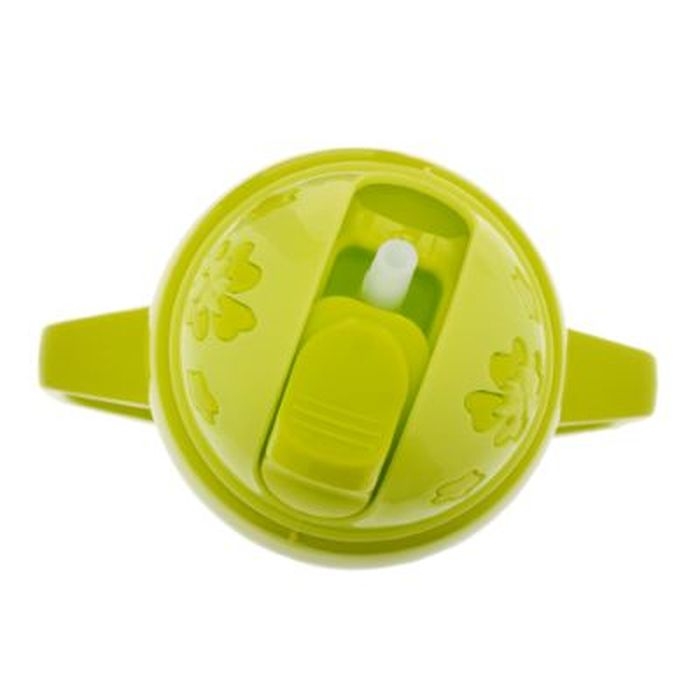 Поильник детский с силиконовой трубочкой, 300 мл., с ручками, цвета МИКС Поильник детский с силиконовой трубочкой, 300 мл., с ручками, цвета МИКС