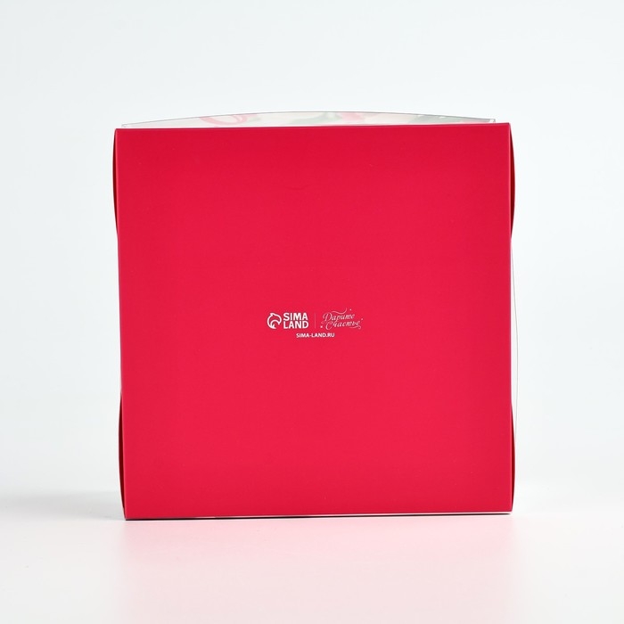 Коробка для капкейка «Нежность», 16 х 16 х 7.5 см Коробка для капкейка «Нежность», 16 х 16 х 7.5 см