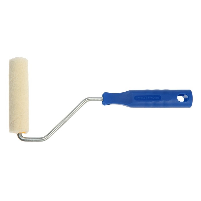 Мини-валик ТУНДРА, велюр, 100 мм, рукоятка d=6 мм, D=15 мм, ворс 5 мм Мини-валик ТУНДРА, велюр, 100 мм, рукоятка d=6 мм, D=15 мм, ворс 5 мм