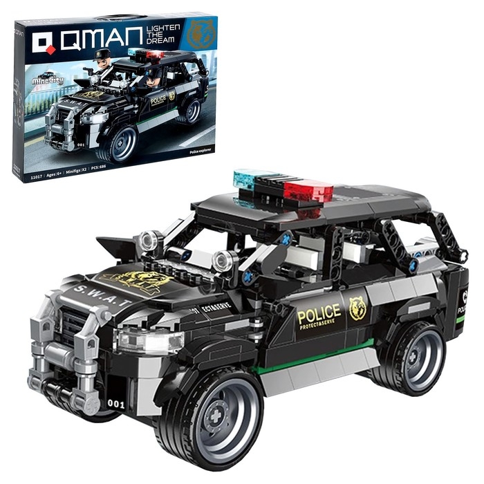 Конструктор Спецназ «Мобильный патруль», 686 деталей Конструктор Спецназ «Мобильный патруль», 686 деталей