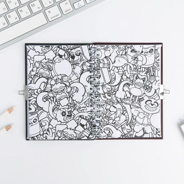 Анкета на замочке, в твердой обложке А6, 40 листов «ВСЕ ОБО МНЕ» Анкета на замочке, в твердой обложке А6, 40 листов «ВСЕ ОБО МНЕ»