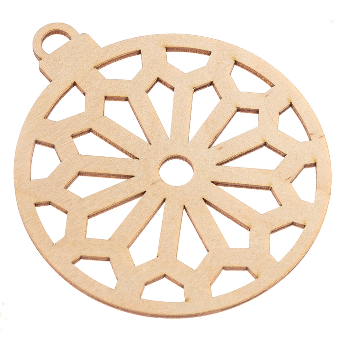 Заготовки для творчества на новый год «Шары с узором»