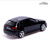 Машина металлическая AUDI RS3 SPORTBACK, 1:43, цвет чёрный