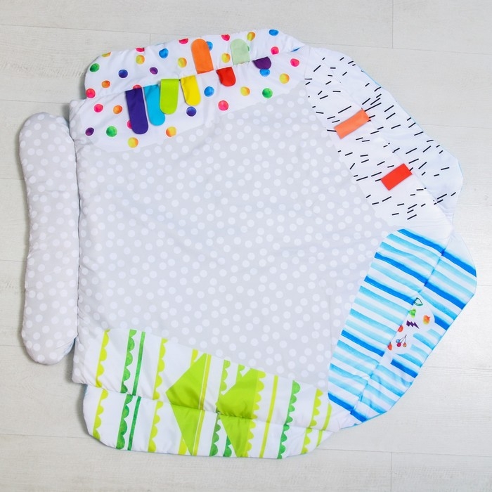 Развивающий коврик «Совушка», подушечки, с дугами, 84х82х0,5 Развивающий коврик «Совушка», подушечки, с дугами, 84х82х0,5