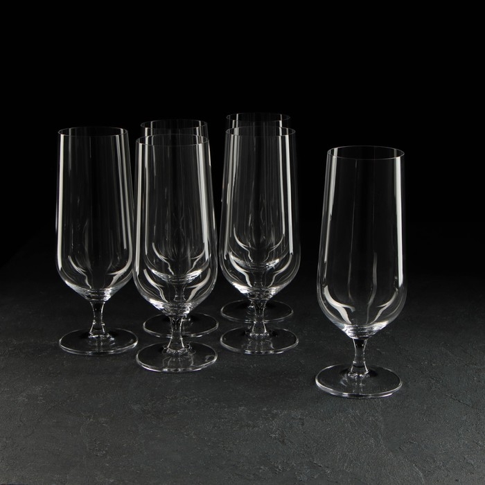 Набор бокалов для пива Strix, стеклянный, 610 мл, 6 шт Набор бокалов для пива Strix, стеклянный, 610 мл, 6 шт