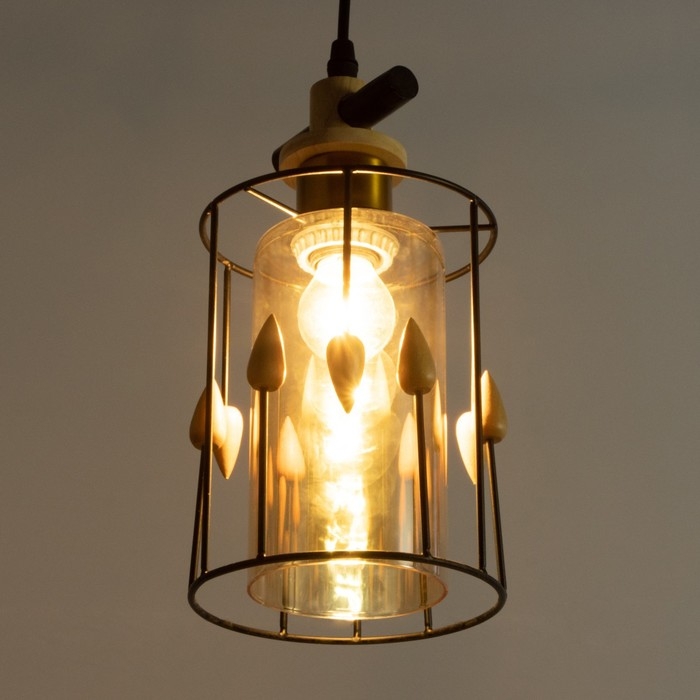 Светильник BayerLux 2119/1BK E27 40Вт черный 15х15х100 см Светильник BayerLux 2119/1BK E27 40Вт черный 15х15х100 см