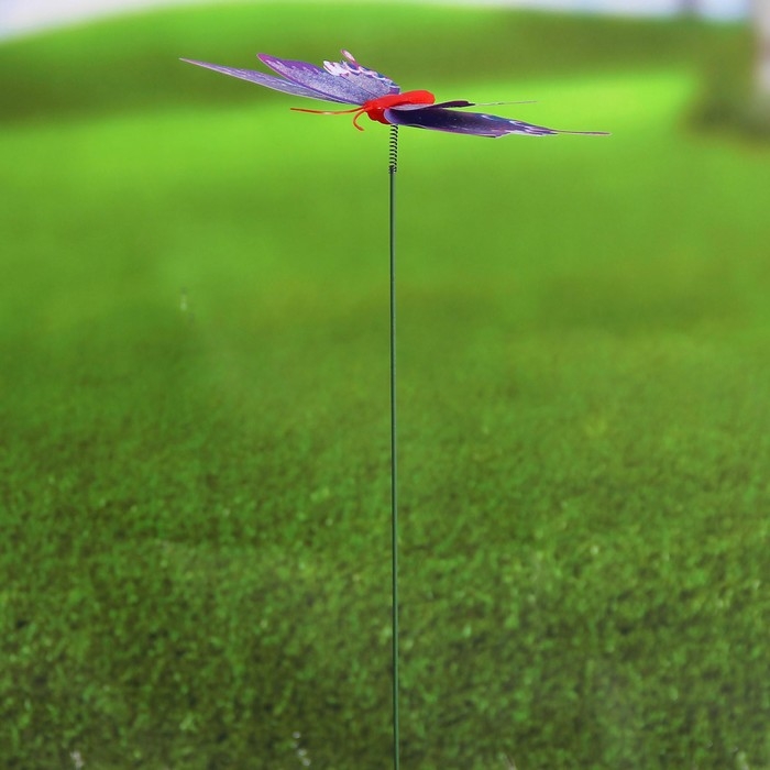 Штекер  Штекер "Бабочка Бербер" 14,5х10,5см/25см, набор 12шт, МИКС