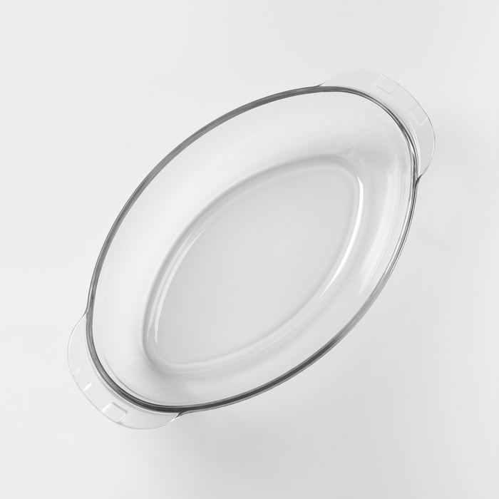 Утятница овальная из жаропрочного стекла Borcam, 2,85 л, с крышкой-формой для запекания, 2,85 л Утятница овальная из жаропрочного стекла Borcam, 2,85 л, с крышкой-формой для запекания, 2,85 л