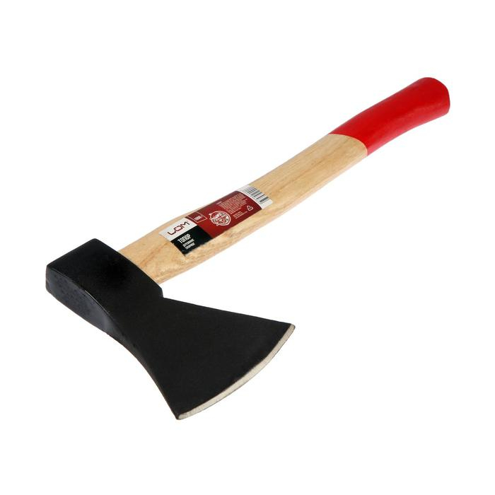 Топор ЛОМ, деревянное топорище 43 см, 1000 г Топор ЛОМ, деревянное топорище 43 см, 1000 г