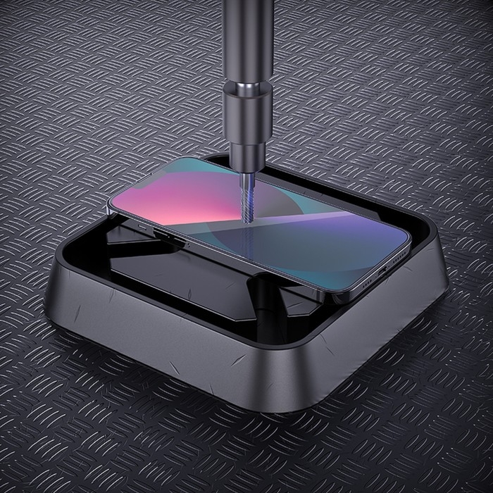 Защитное стекло Hoco A27, для iPhone 13 mini, анти отпечатки, анти царапины, черная рамка