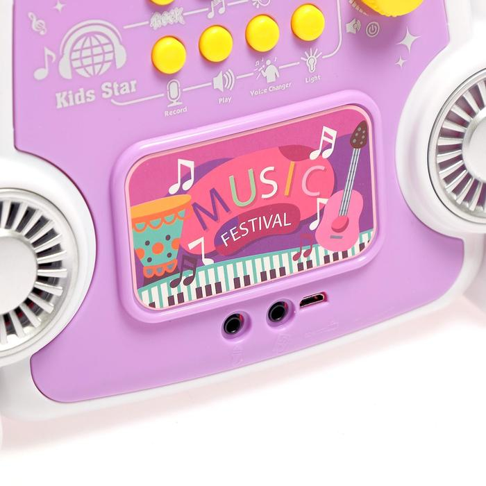 Микрофон на стойке «Суперстар», МИКС Микрофон на стойке «Суперстар», МИКС