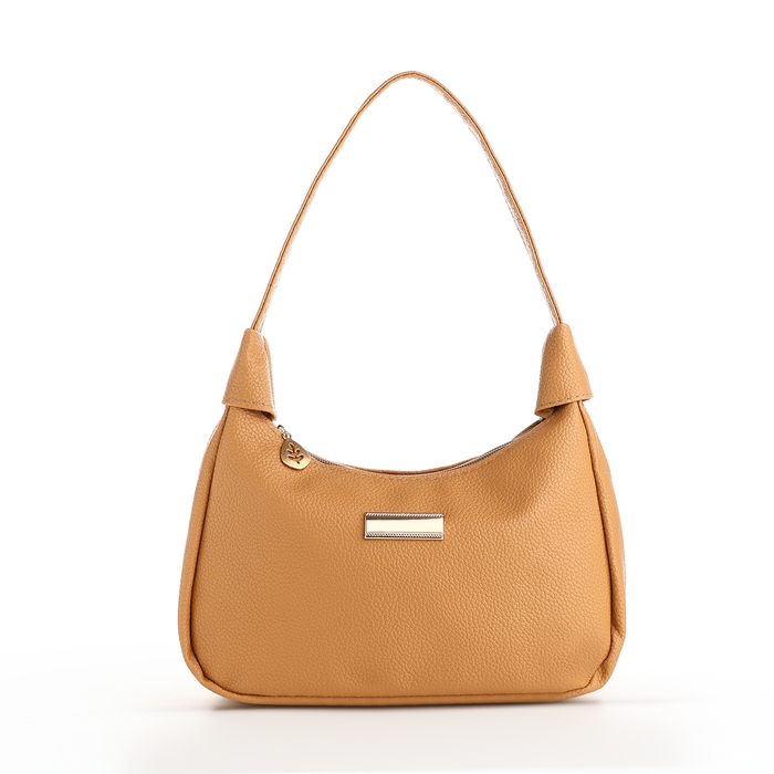 Сумка женская на молнии, цвет бежевый Сумка женская на молнии, цвет бежевый