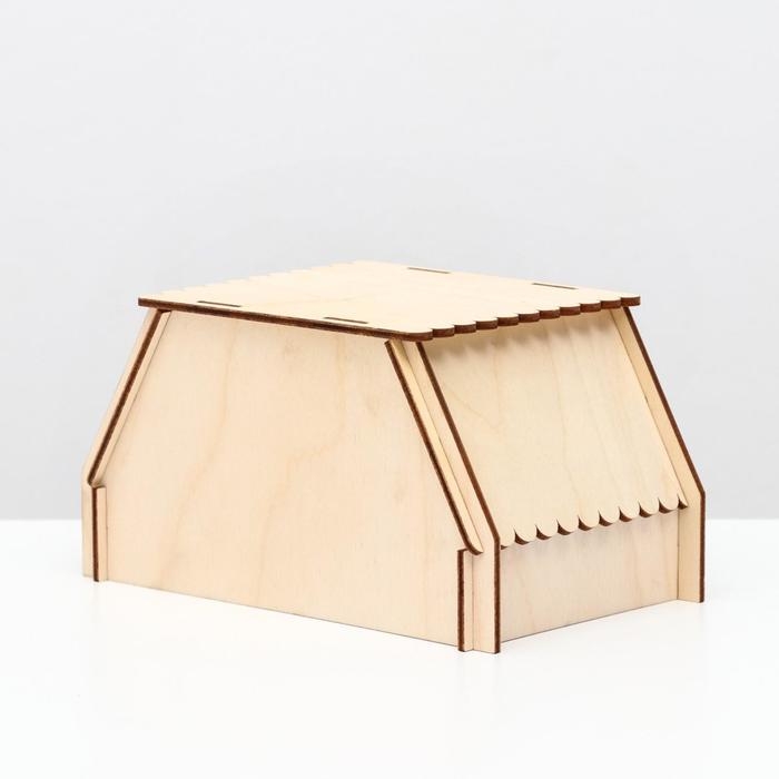 Домик для грызунов, 19 х 12 х 10 см Домик для грызунов, 19 х 12 х 10 см