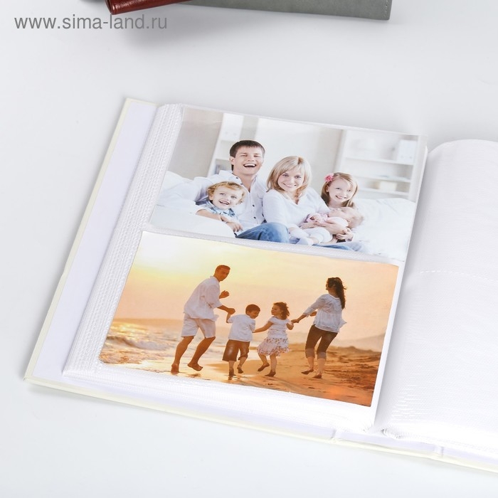 Фотоальбом 200 фото 10х15 см Фотоальбом 200 фото 10х15 см "Только любовь" 23,5х17,5х4,7 см