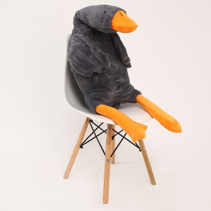 Шкурка мягкой игрушки «Гусь», 130 см, цвет серый, без набивки Шкурка мягкой игрушки «Гусь», 130 см, цвет серый, без набивки