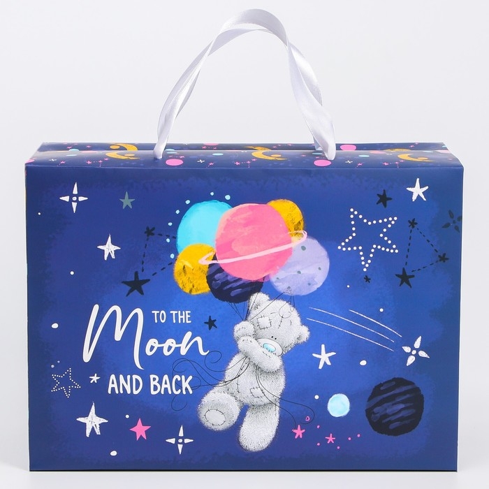 Пакет-коробка, 28 х 20 х 13 см Пакет-коробка, 28 х 20 х 13 см "Universe", упаковка, Me To You