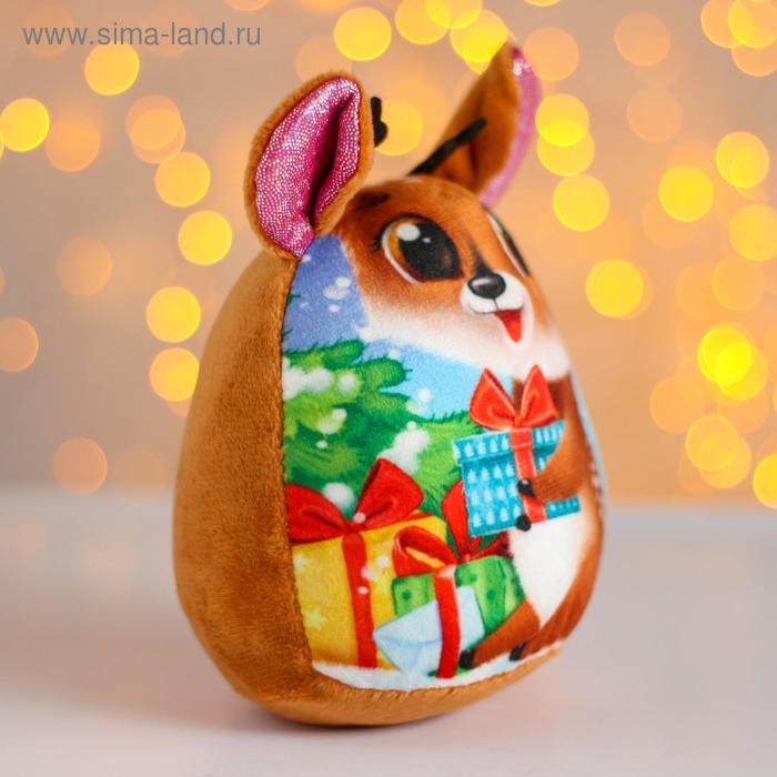 Мягкая игрушка «Новый Год», 15, олень Мягкая игрушка «Новый Год», 15, олень