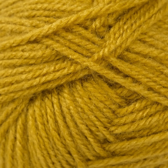 Пряжа "Детская новинка" 100% акрил 200м/50гр (33-Зол.олива)