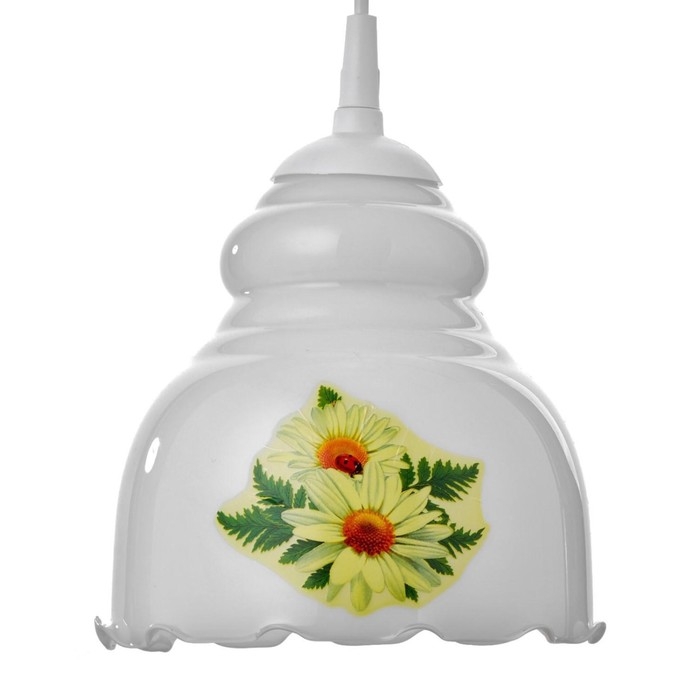 Светильник BayerLux Светильник BayerLux "Елена" 1 лампа E27 60 Вт молочный ( рис.МИКС)