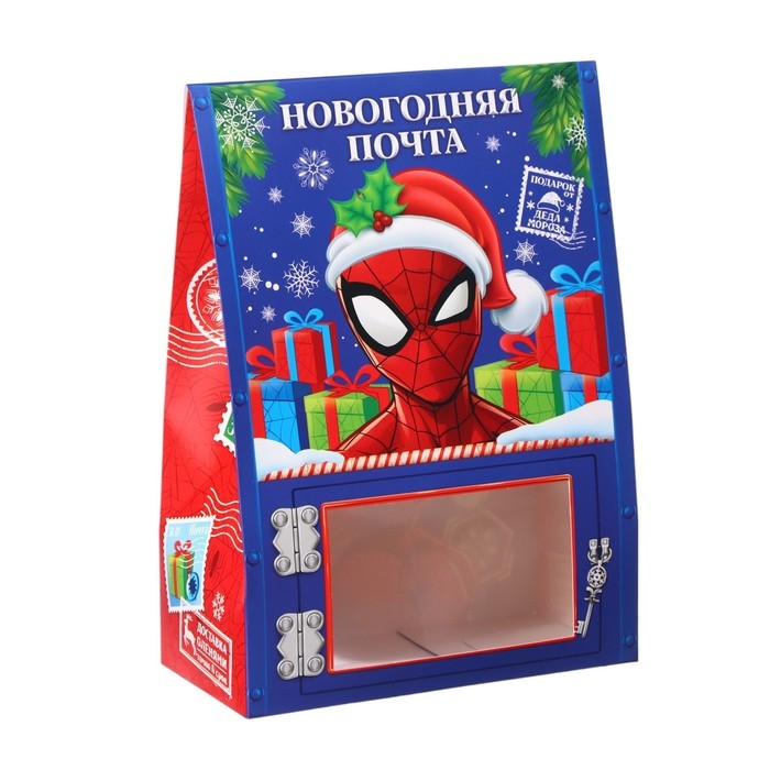 Коробка подарочная Коробка подарочная "Сказочная почта" 20х28х10 см, Человек паук