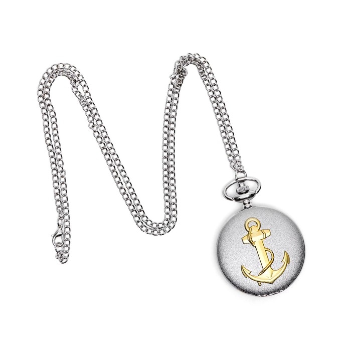 Часы карманные Часы карманные "Якорь", кварцевые, d циферблата-4.5 см