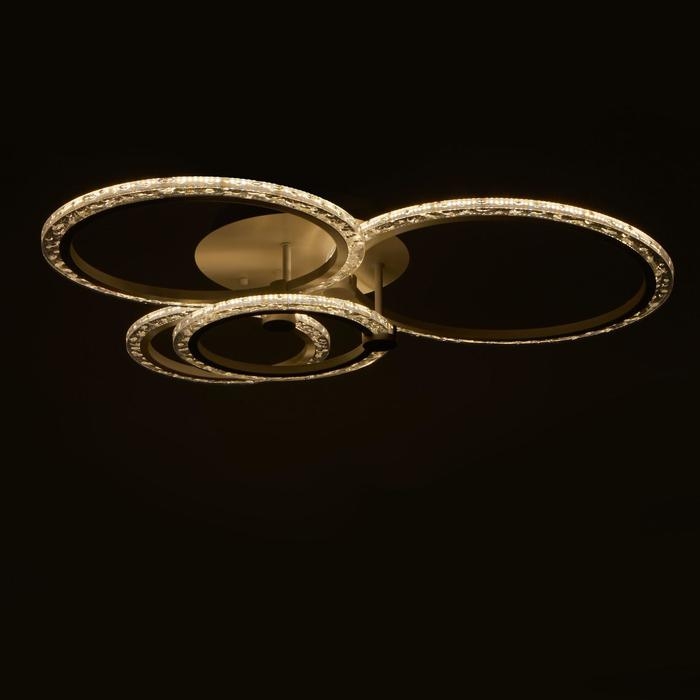 Люстра с ПДУ 71183/4 LED 121Вт диммер 3000-6000К белый 62х59х13 см BayerLux