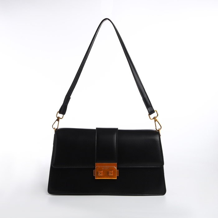 Сумка женская TEXTURA, средний размер, цвет чёрный Сумка женская TEXTURA, средний размер, цвет чёрный