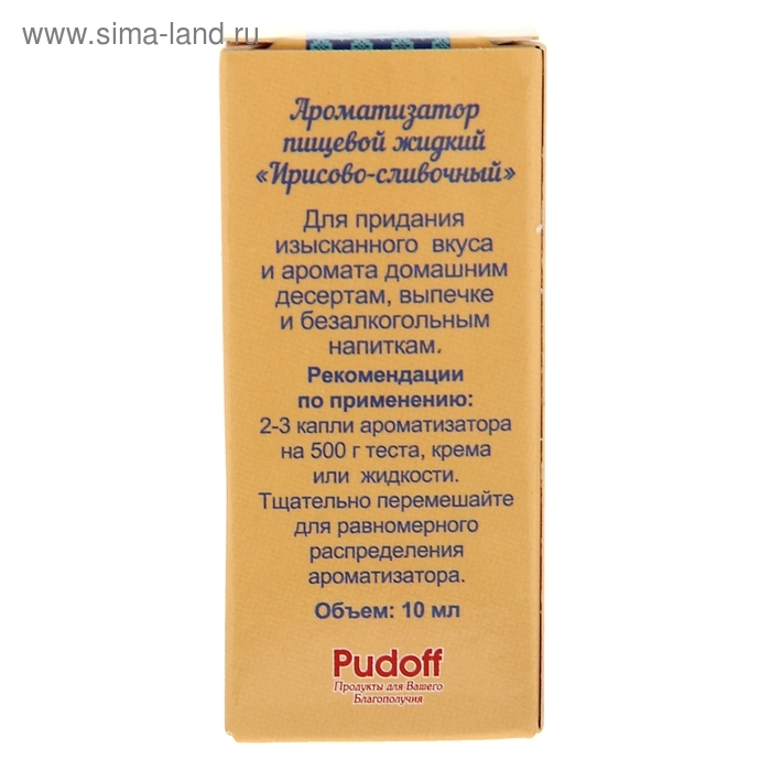 Ароматизатор  С.Пудовъ ирисово-сливочный, 10 г Ароматизатор  С.Пудовъ ирисово-сливочный, 10 г