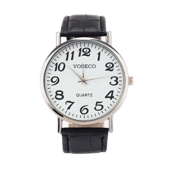 Часы мужские наручные кварцевые Часы мужские наручные кварцевые "Кобаче", d-3.5 см, хром