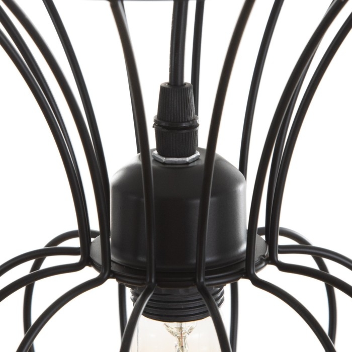 Светильник BayerLux "Фрейя" Е27 40Вт черный 16х16х23-123см