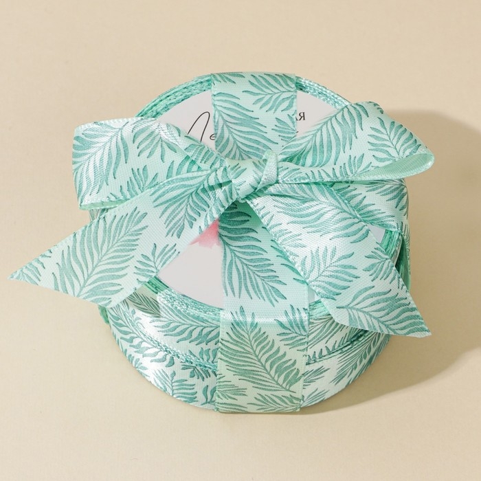 Лента атласная, подарочная упаковка, «Тропики», 2 см х 5 м