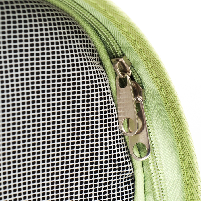 Рюкзак-переноска для кошек и собак, 35 х 30 х 26 см, зелёный Рюкзак-переноска для кошек и собак, 35 х 30 х 26 см, зелёный