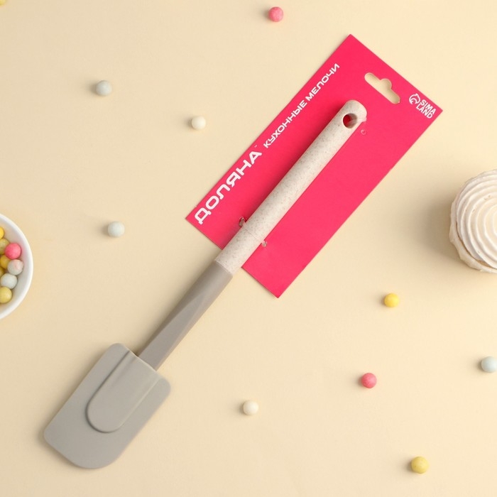 Лопатка Доляна «Стоун», 28,8×5 см, цвет серый Лопатка Доляна «Стоун», 28,8×5 см, цвет серый