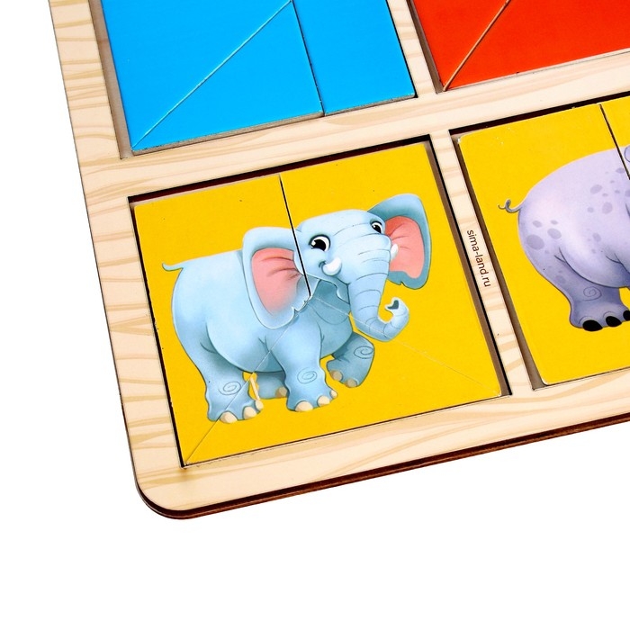 Квадраты Никитина, «Изучаем животных Африки» Квадраты Никитина, «Изучаем животных Африки»