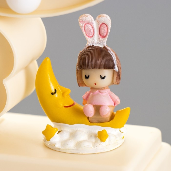 Ночник Ночник "Ночка" 5хLED 4000К 2хАА слоновая кость 20х12х5,5см RISALUX