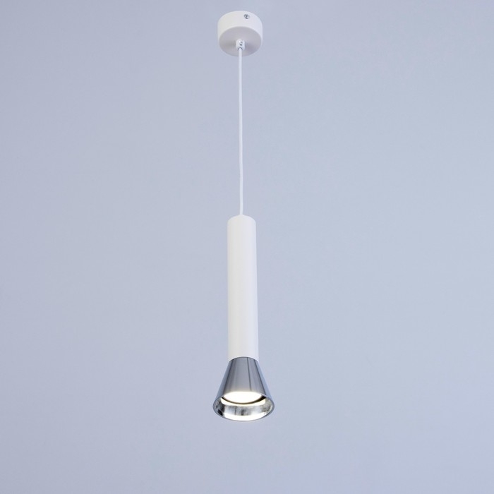 Светильник подвесной Светильник подвесной "Кларнета" GU10 35Вт белый 7х7х25,5-125,5см