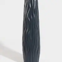 Ваза напольная &laquo;Логанс&raquo;, 58&times;11 см, пластик, серая