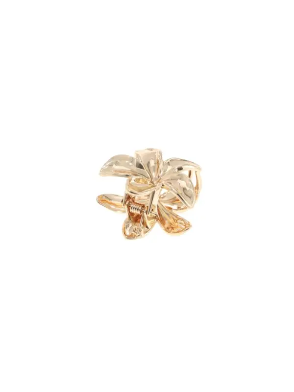 Крабики для волос QF &laquo;Орнелла&raquo;, набор 2 шт., 3.5 см, золотистый