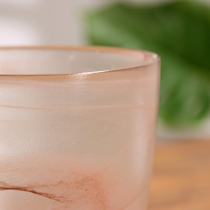 Горшок цветочный с поддоном №3 алебастр коричневый 1 л Горшок цветочный с поддоном №3 алебастр коричневый 1 л