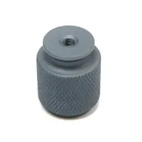 Ручка-кнопка CAPPIO PK327, d=20 мм, цвет графит, 8 шт.