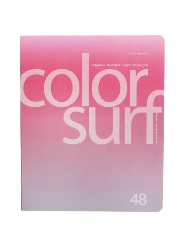 Тетрадь 48 листов, в клетку, Color Surf, МИКС